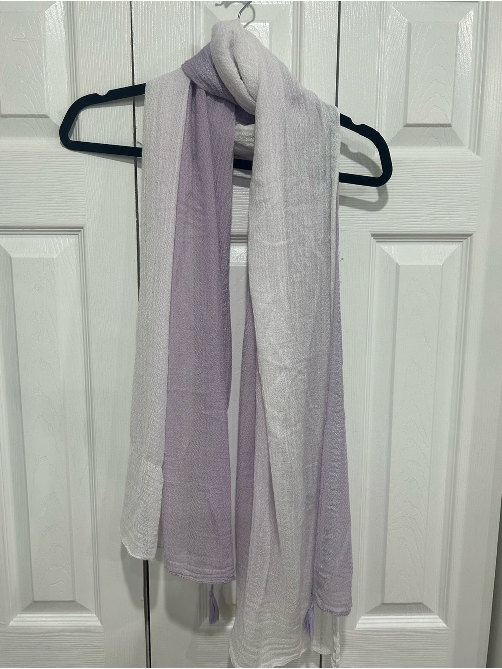 I.N.C International Concepts Lavender Ombré Shimmer Scarf
